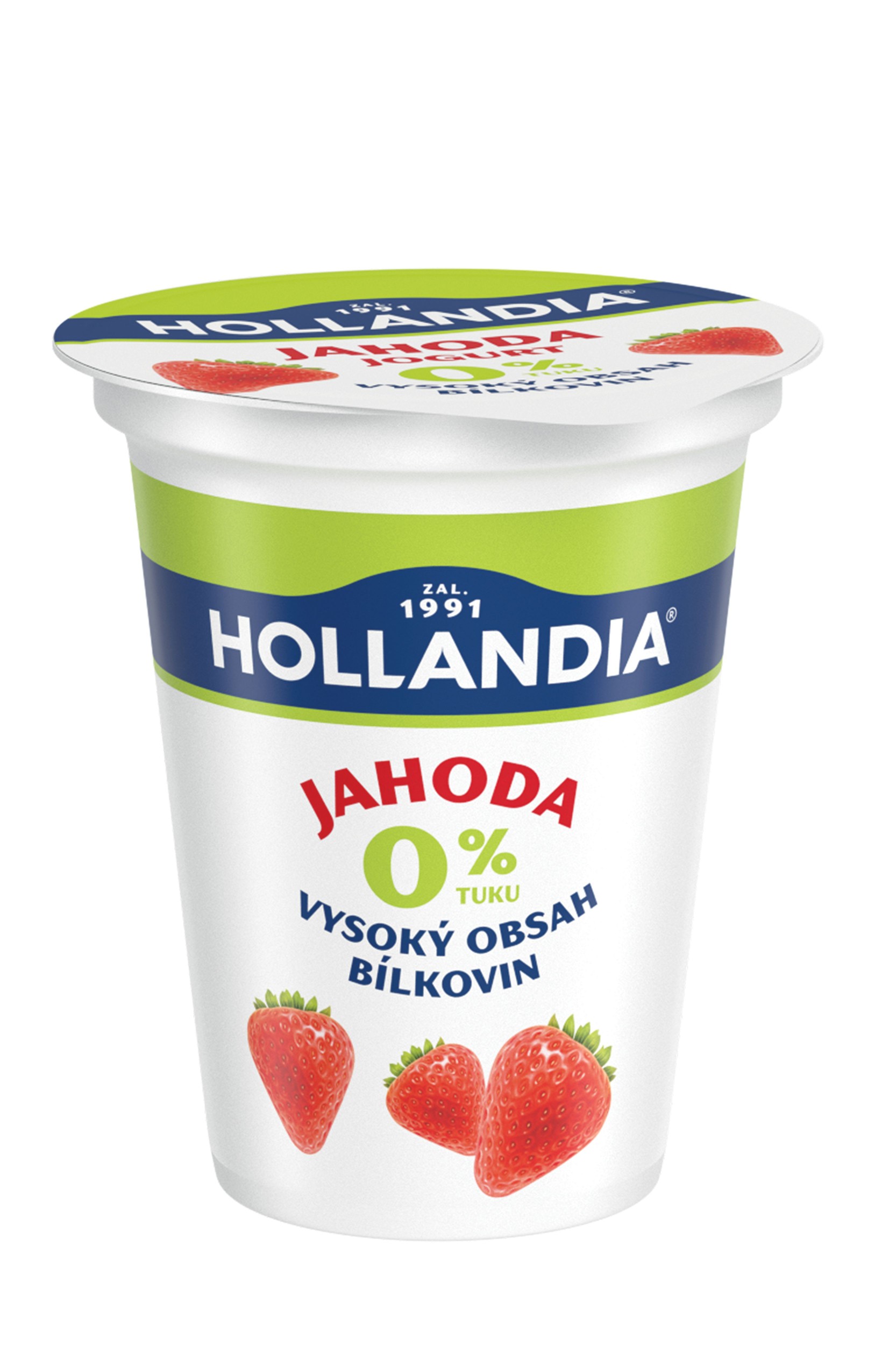 Mléčné a chlazené - Hollandia jogurt nízkotučný, jahoda 150g