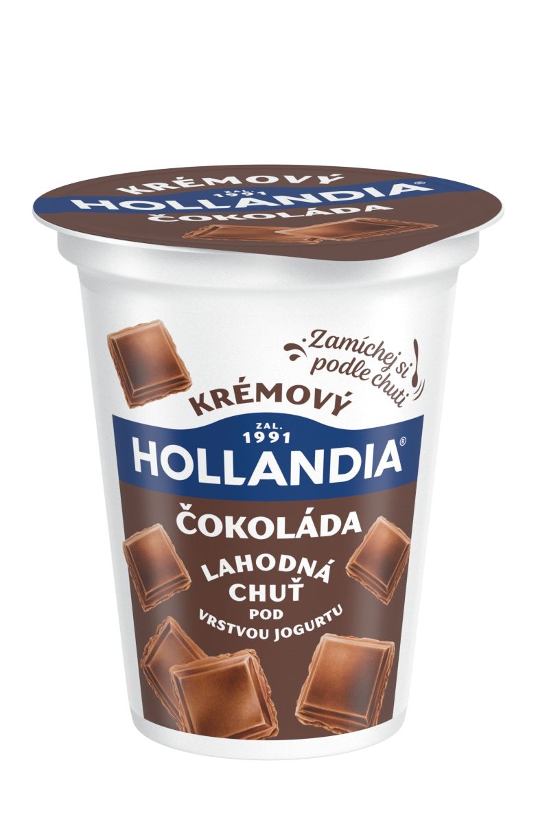 Mléčné a chlazené - Hollandia krémový jogurt čokoláda 150g