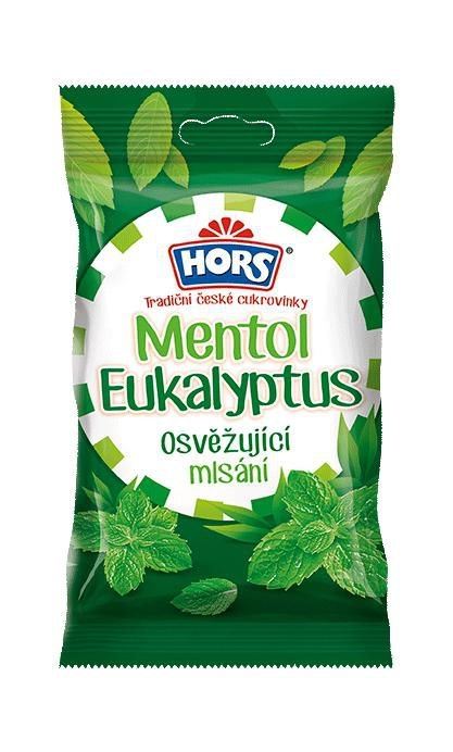 Trvanlivé potraviny - Hors drops Mentol Eukalyptus 90g