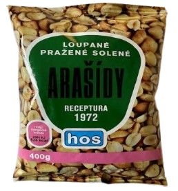 Trvanlivé potraviny - Hos Arašídy pražené solené 400g