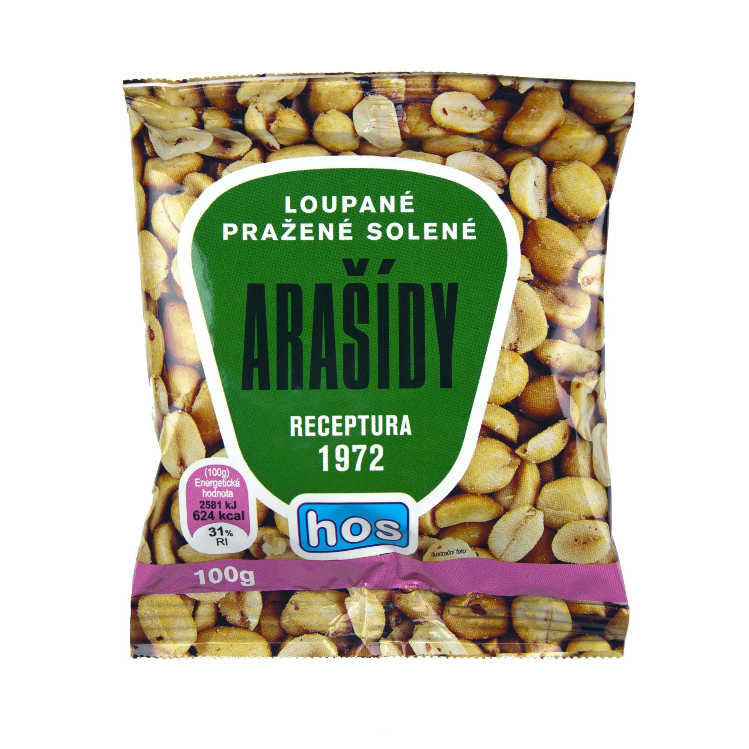 Trvanlivé potraviny - Hos Arašídy pražené solené retro 100 g