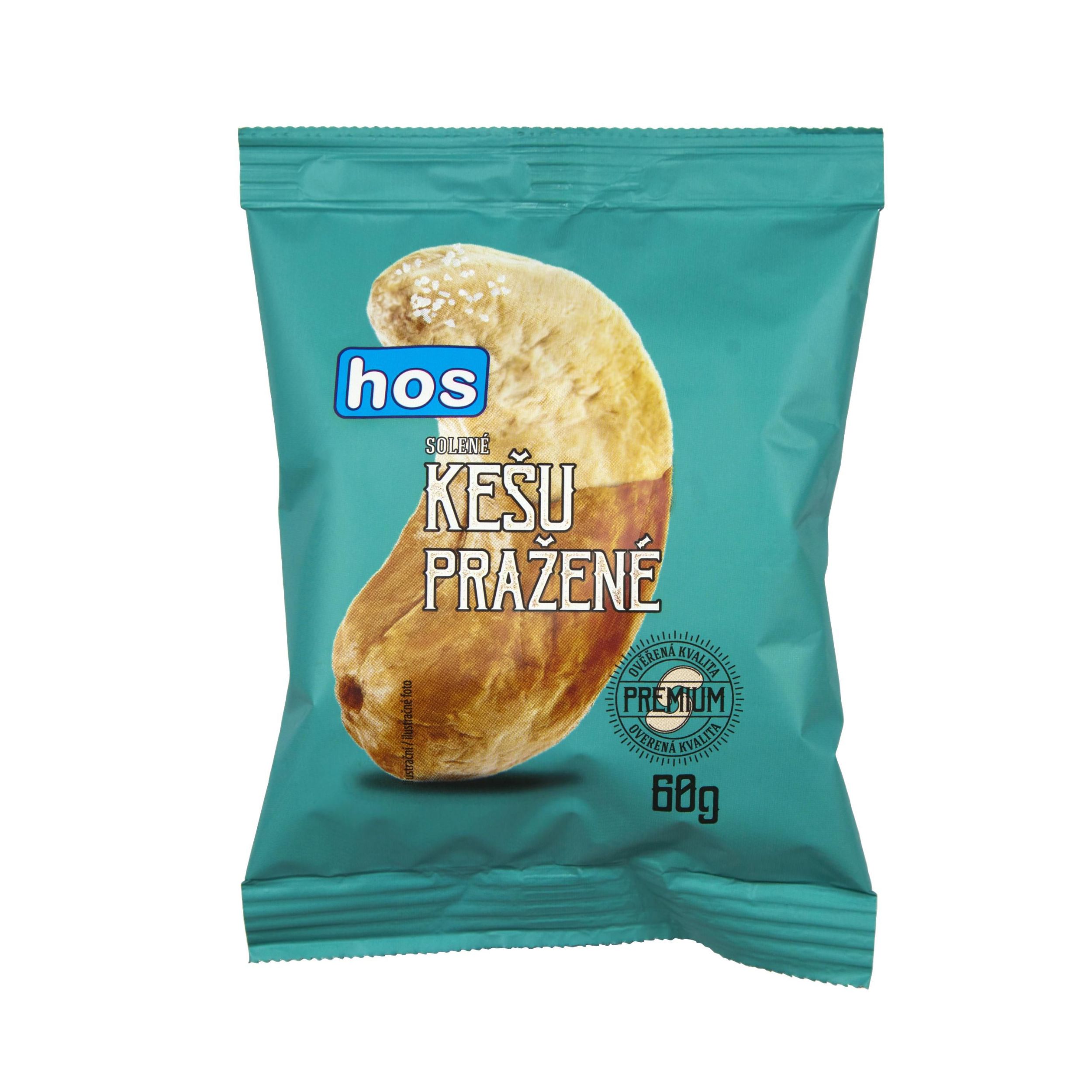 Trvanlivé potraviny - Hos Kešu pražené 60g