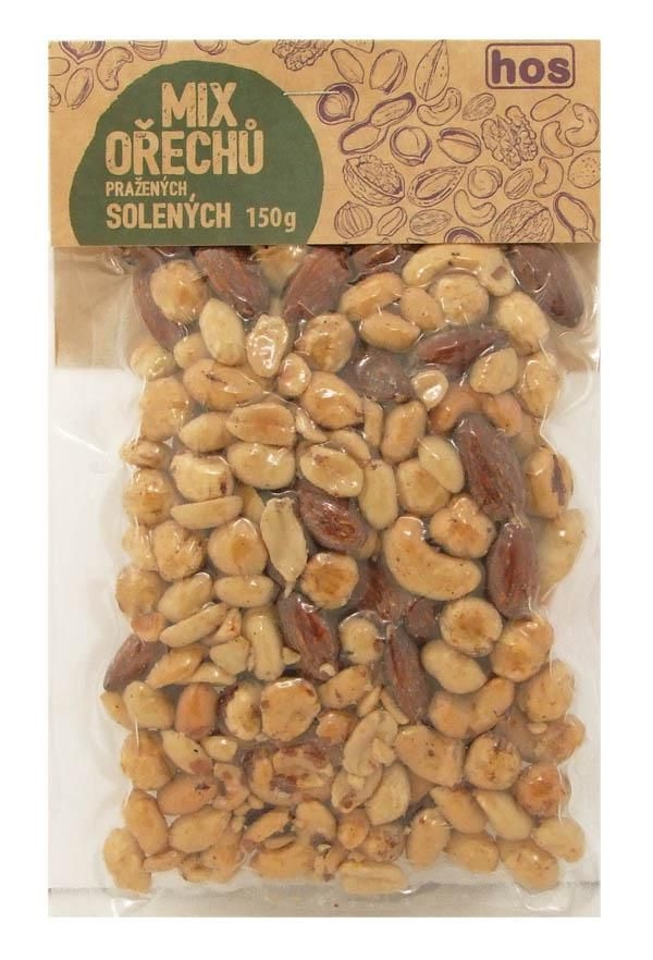 Trvanlivé potraviny - Hos Mix ořechů pražených solených 150g