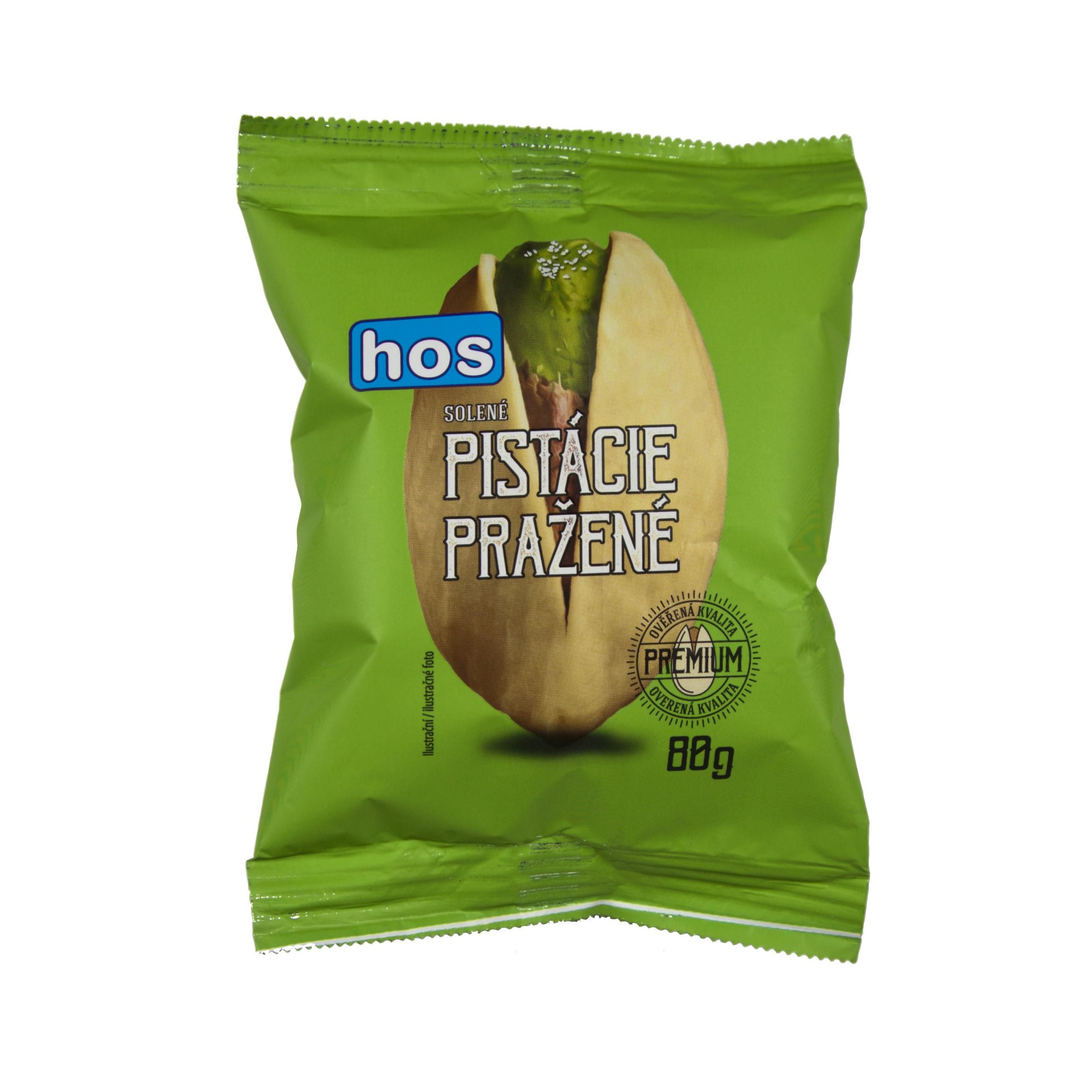 Trvanlivé potraviny - Hos Pistácie pražené solené 80g