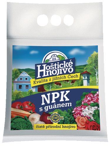 Domácnost a Zahrada - Hoštické hnojivo Hoštické NPK s guánem 2,5 kg