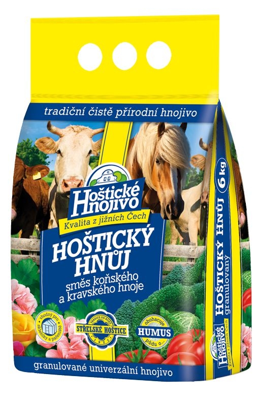Domácnost a Zahrada - Hoštické hnojivo Hoštický hnůj 6 kg