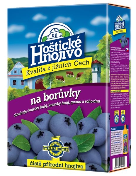 Domácnost a Zahrada - Hoštické hnojivo na borůvky 1 kg