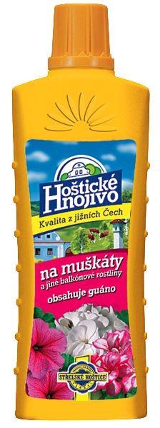Domácnost a Zahrada - Hoštické hnojivo na muškáty s guánem 500 ml