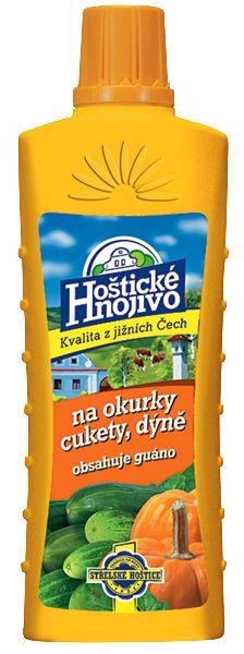 Domácnost a Zahrada - Hoštické hnojivo na okurky s guánem 500 ml