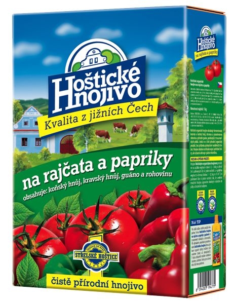 Domácnost a Zahrada - Hoštické hnojivo na rajčata a papriky 1 kg