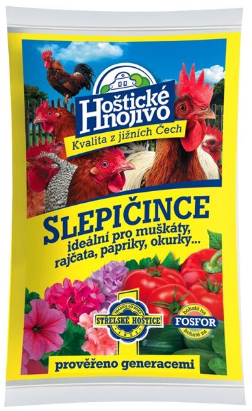 Domácnost a Zahrada - Hoštické hnojivo - Slepičince granulované 8 kg