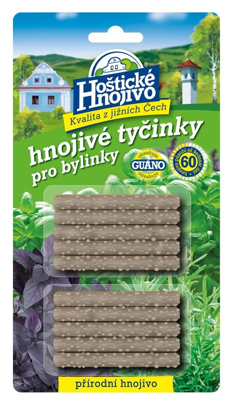 Domácnost a Zahrada - Hoštické tyčinky s guánem pro bylinky 10kg