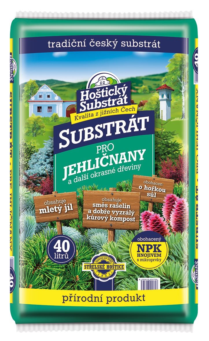 Domácnost a Zahrada - Hoštický substrát Substrát pro jehličnany 40 l