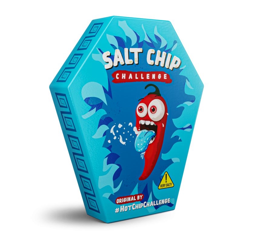 Hot chip Salt chip challenge 8g