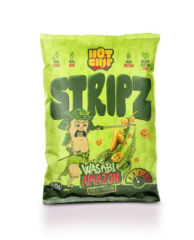 Hot chip Stripz wasabi amazon 80g