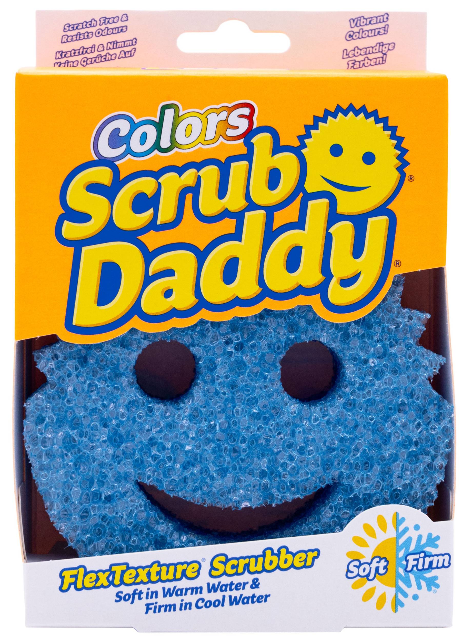 Domácnost a Zahrada - Houbička <br>Scrub Daddy Colors Single Packs (modrá)