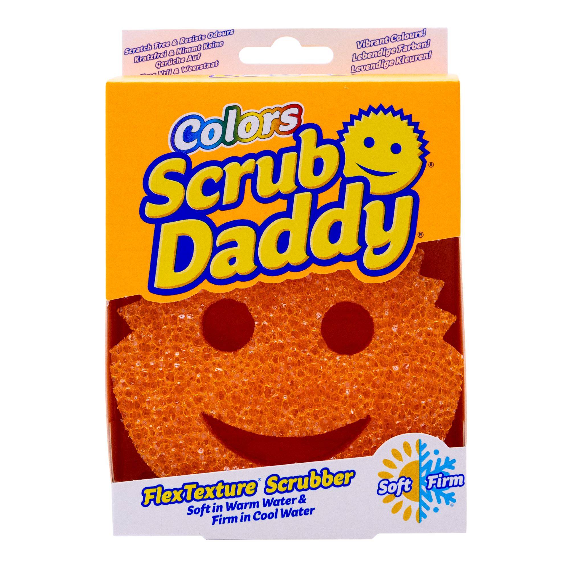 Domácnost a Zahrada - Houbička <br>Scrub Daddy Colors Single Packs (oranžová)