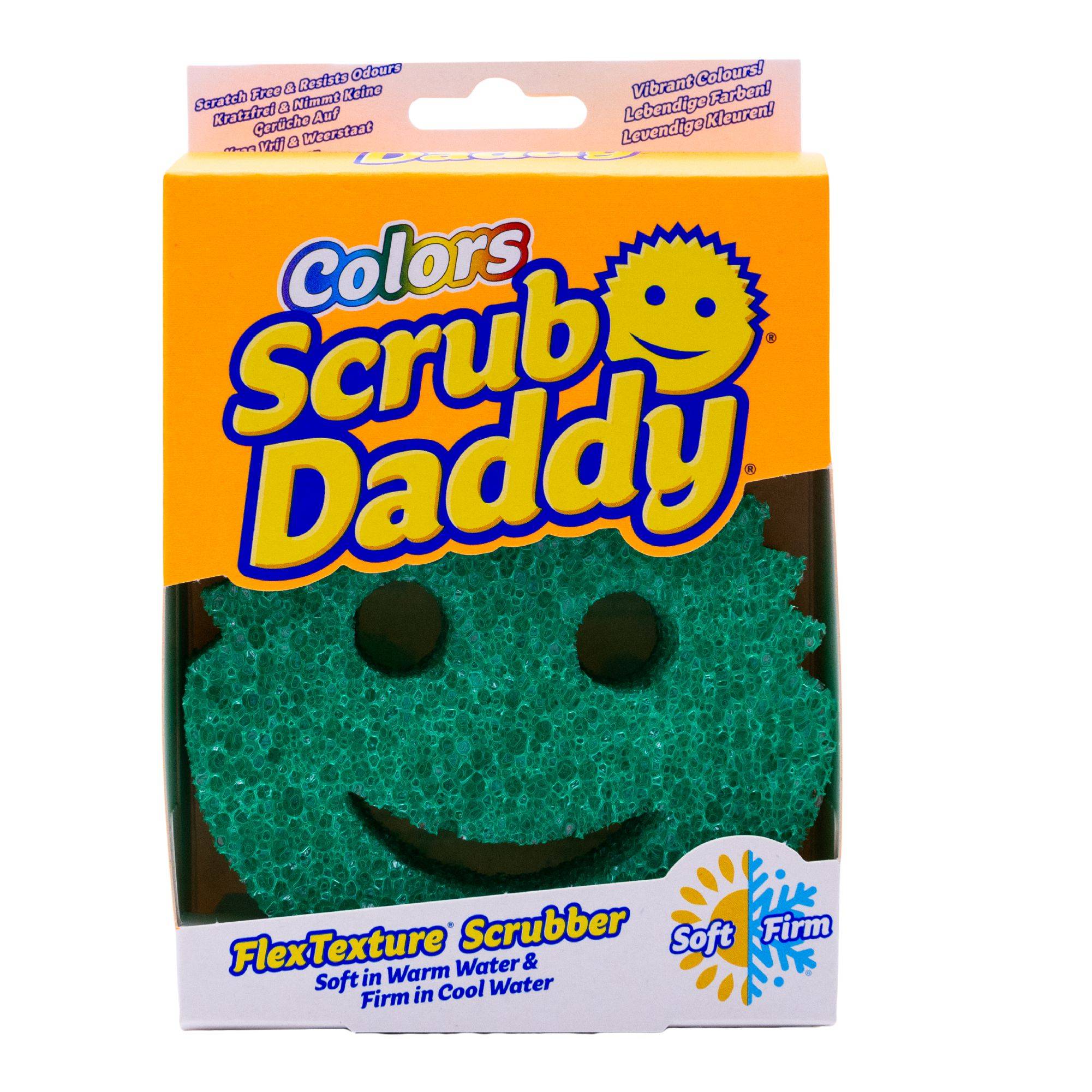 Domácnost a Zahrada - Houbička <br>Scrub Daddy Colors Single Packs (zelená)