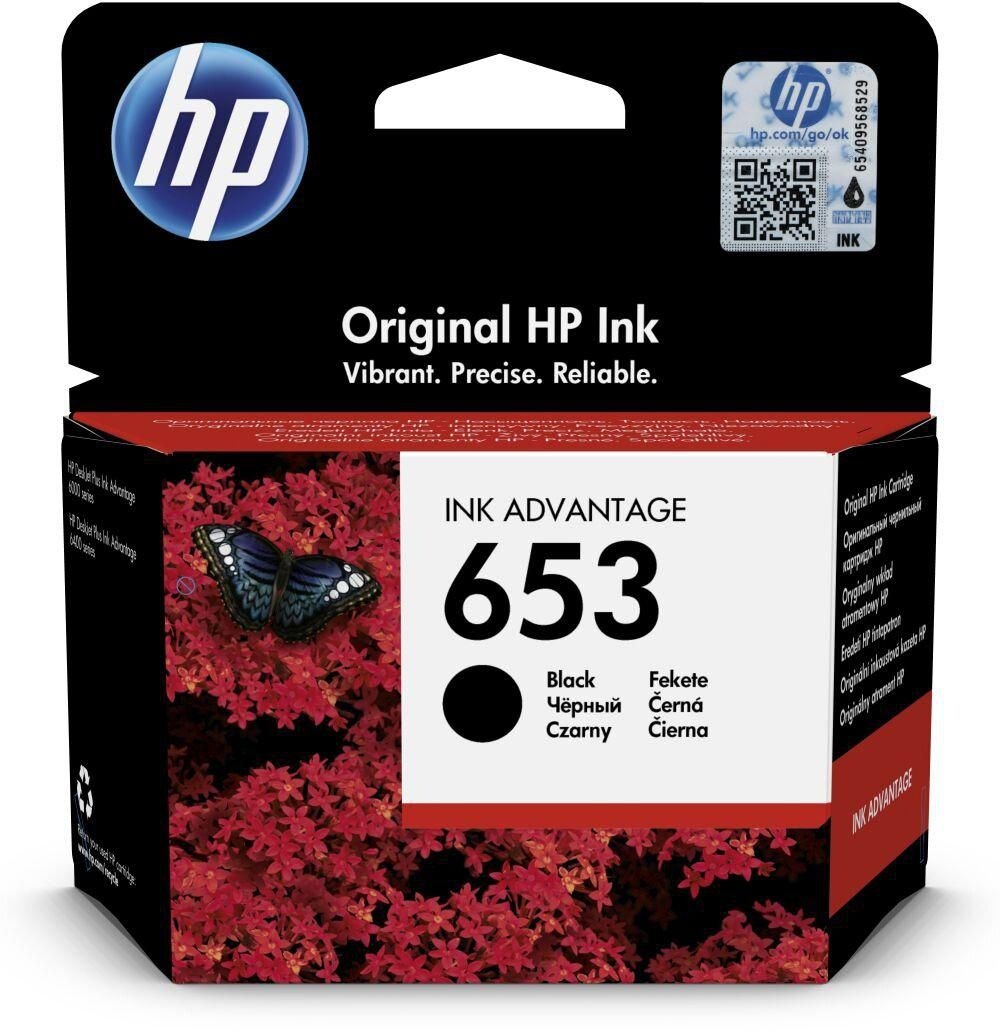 Elektro - HP cartridge 653 Black