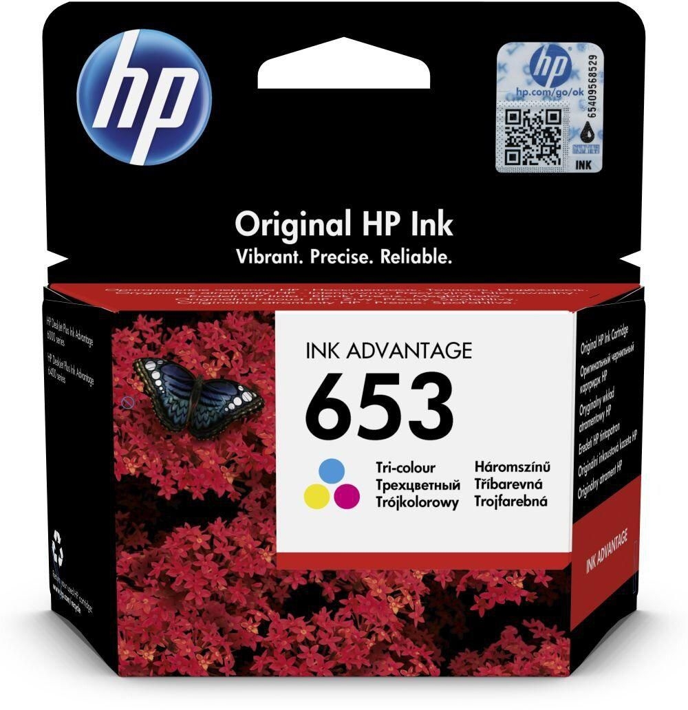 Elektro - HP cartridge 653 Tri-color