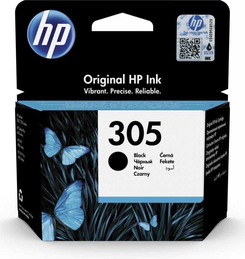 Elektro - HP cartridge náplň 305 Black