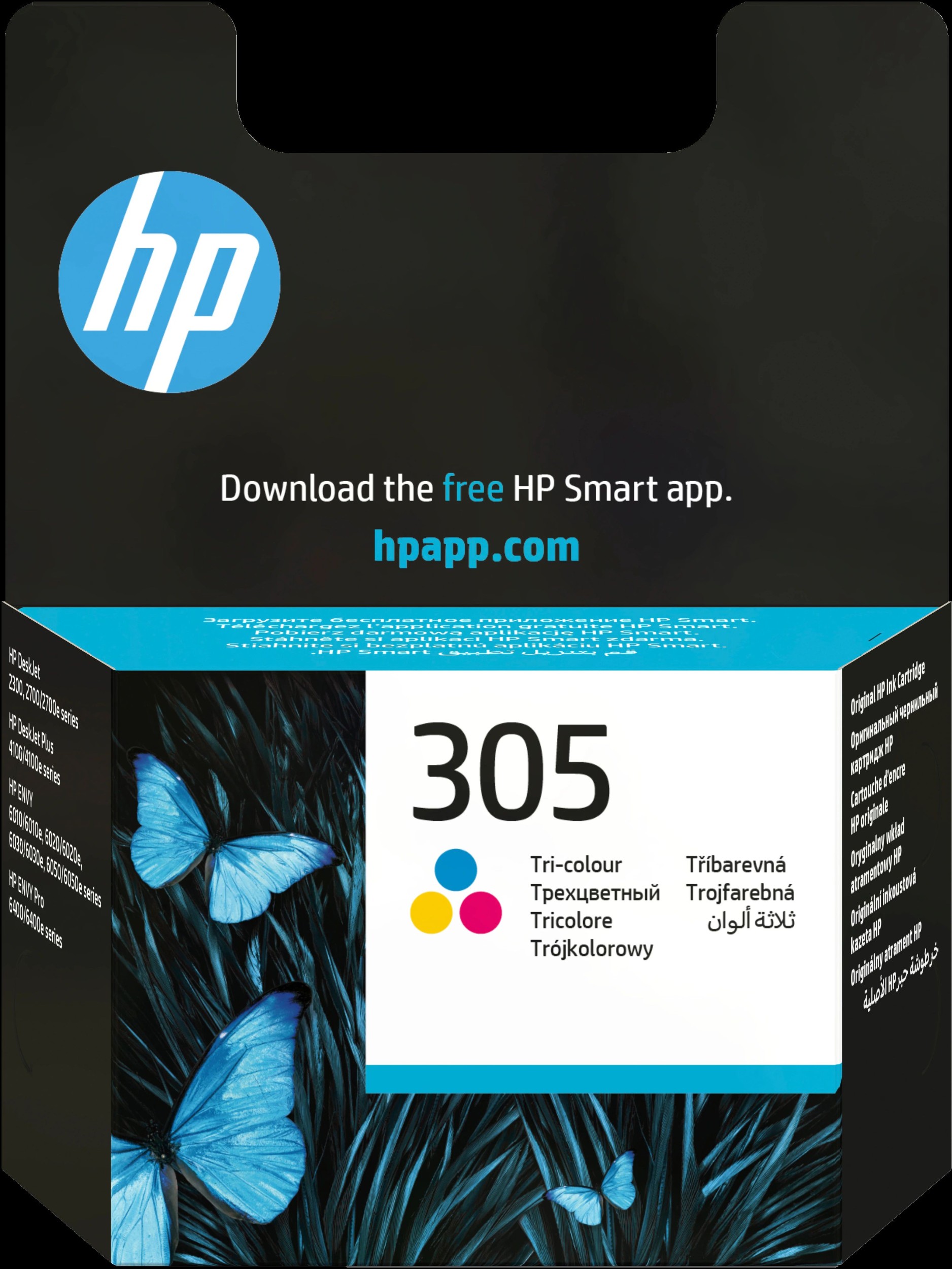 Elektro - HP cartridge náplň 305 Tri-color