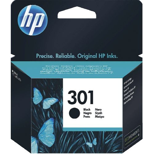 Elektro - HP Náplň 301 BLACK
