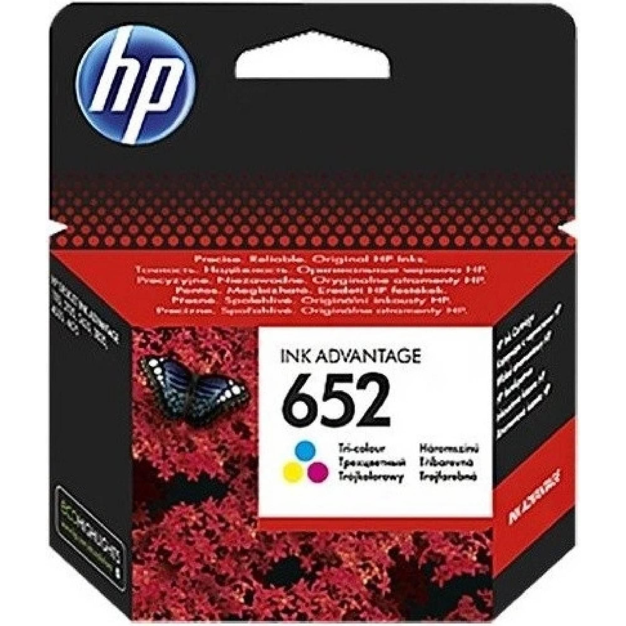 HP Náplň 652 3-Pack