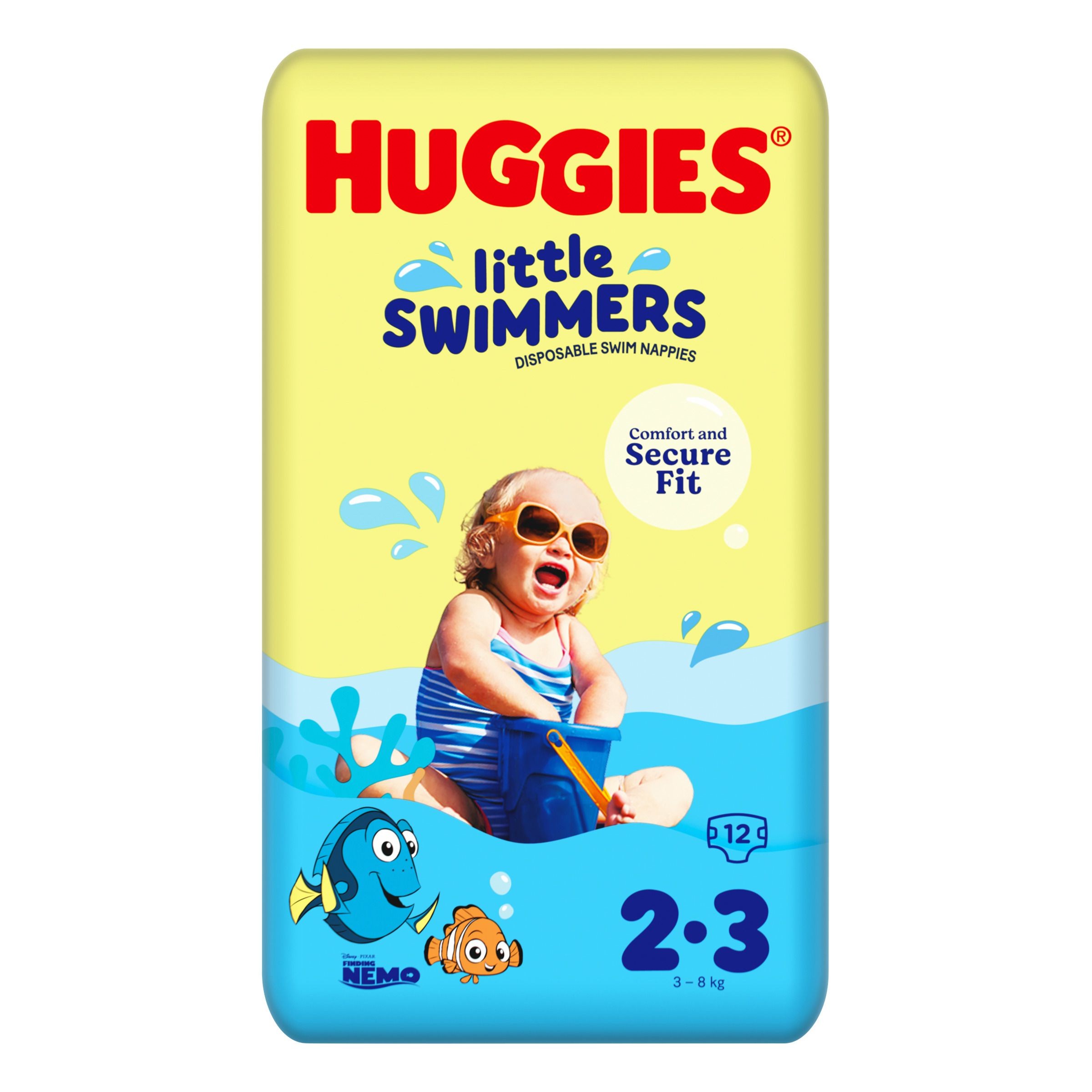 Svět dětí - HUGGIES® Little Swimmers natahovací plenky na plavání 2-3 12ks