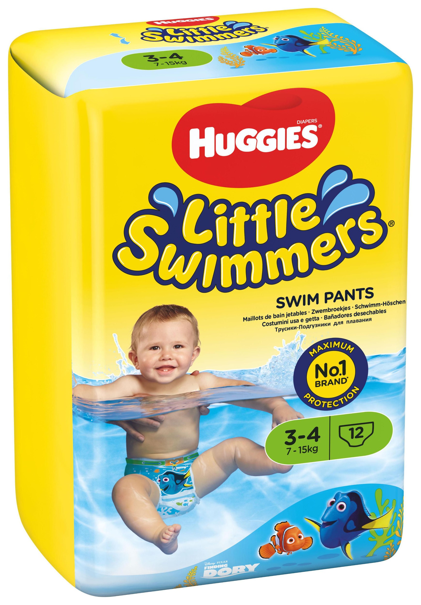 Svět dětí - HUGGIES® Little Swimmers natahovací plenky na plavání 3-4 12ks