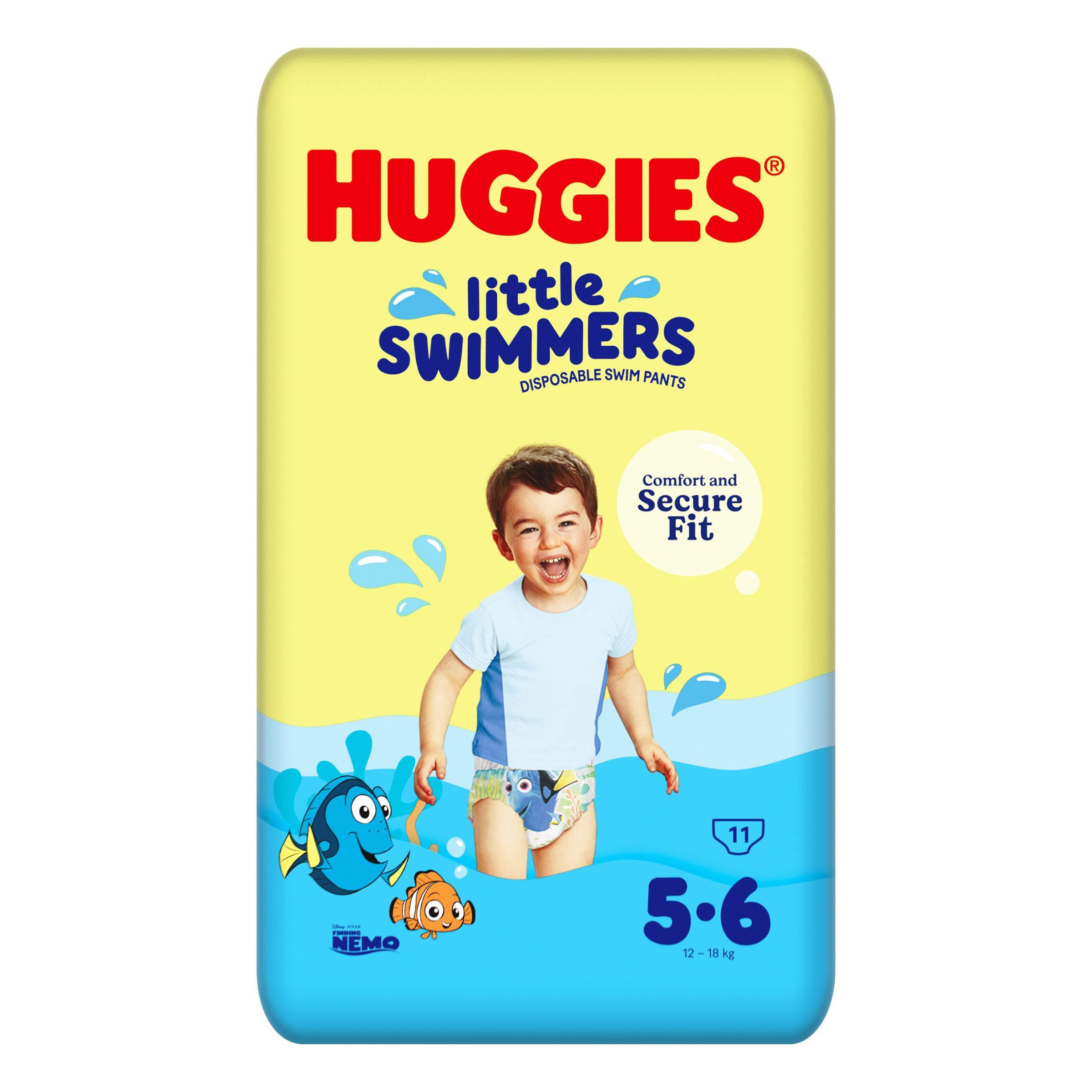 Svět dětí - HUGGIES® Little Swimmers natahovací plenky na plavání 5-6 11ks