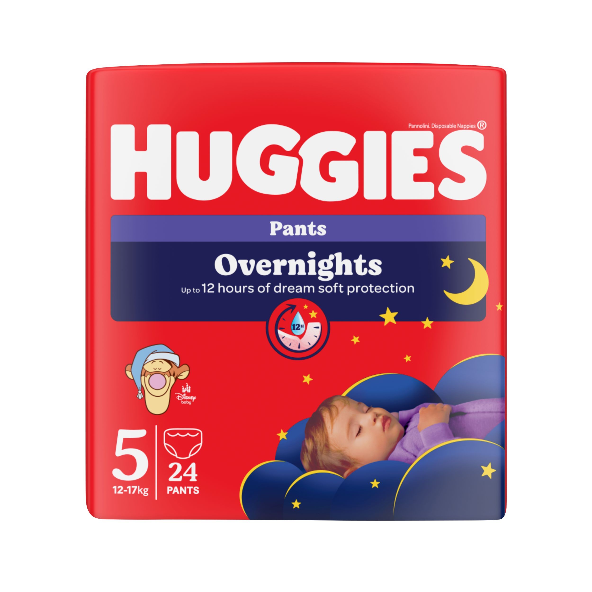Svět dětí - HUGGIES® Overnights Pants vel. 5, 24 ks