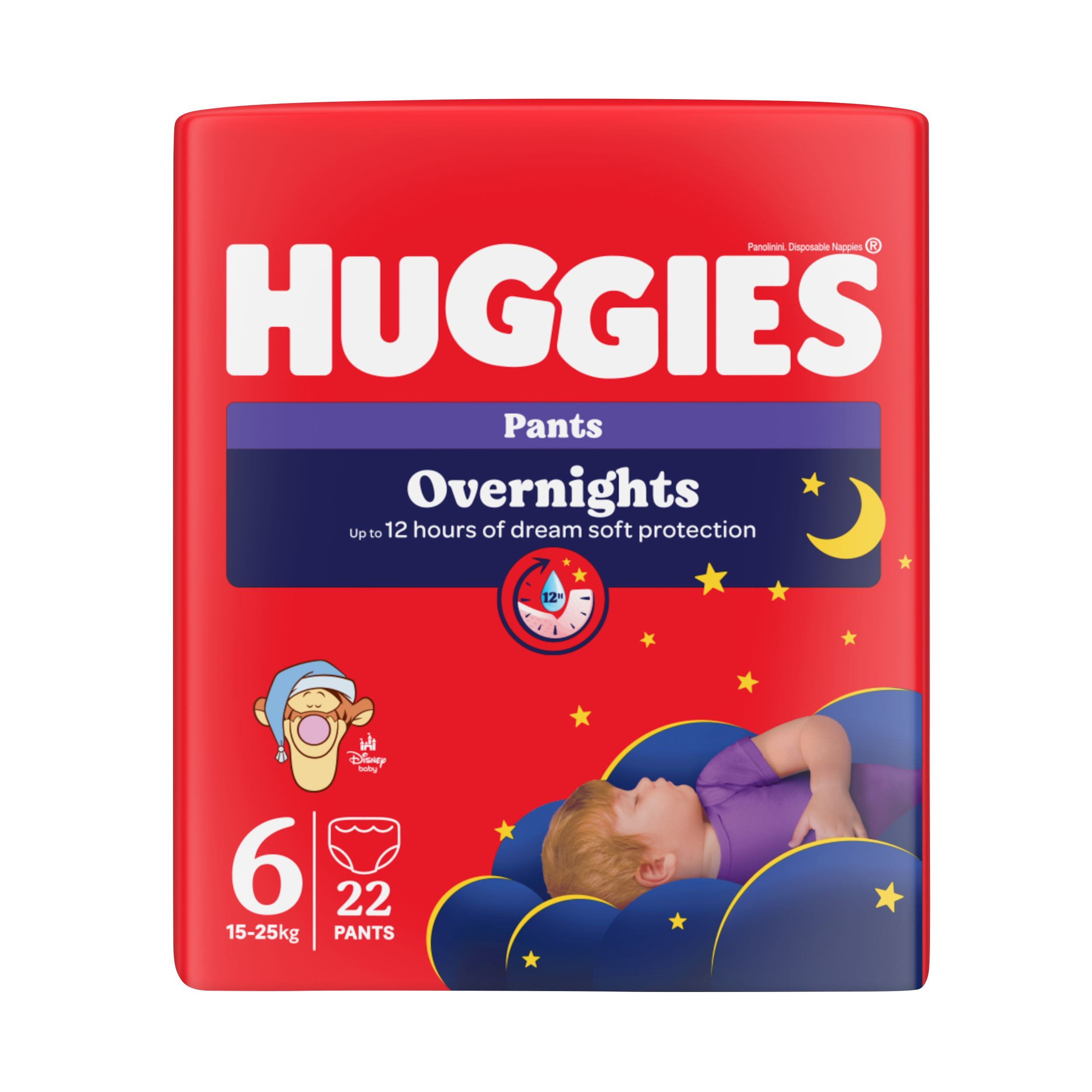 Svět dětí - HUGGIES® Overnights Pants vel. 6, 22 ks