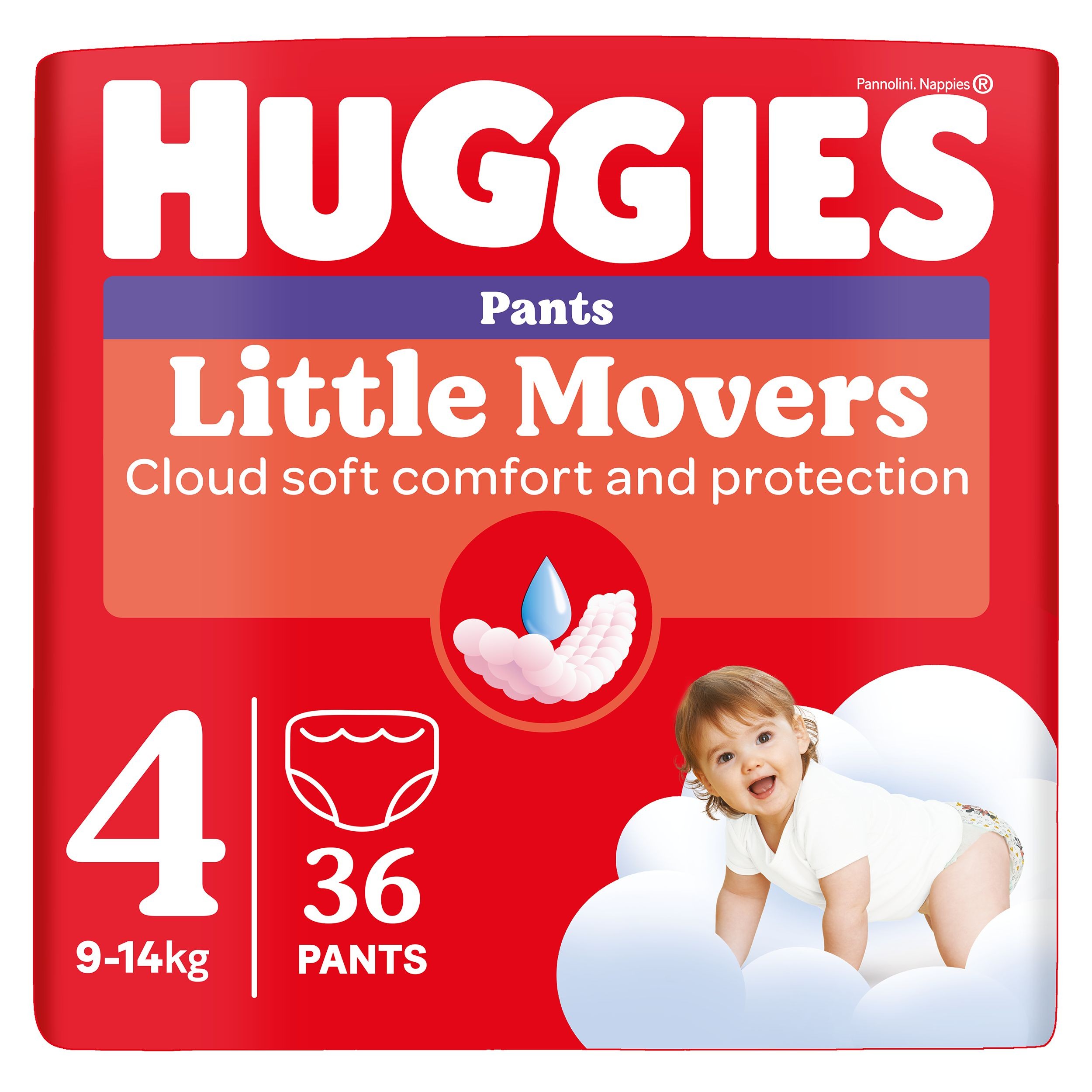 Svět dětí - HUGGIES® Pants Jumbo vel.4 (9-14kg) 36ks