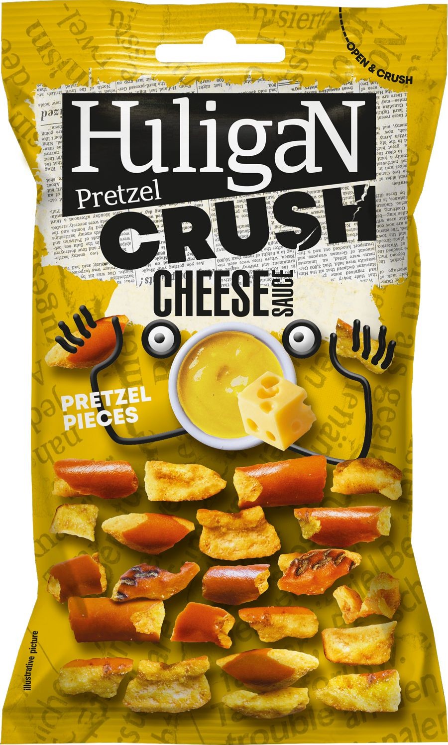 Trvanlivé potraviny - Huligan Fondue Cheese Sauce 65 g