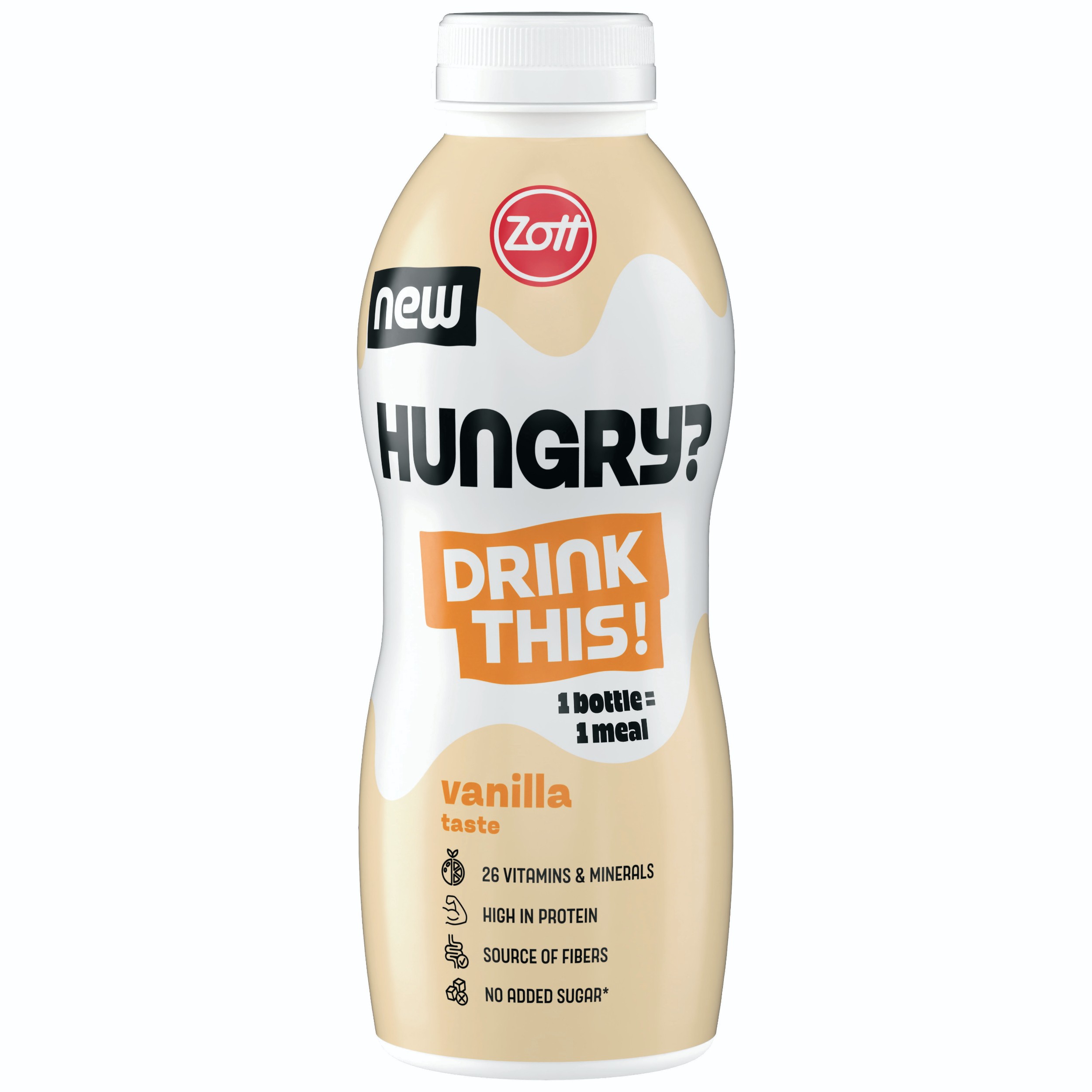Zdravý svět - Hungry? Drink This! Příchuť vanilka 500ml