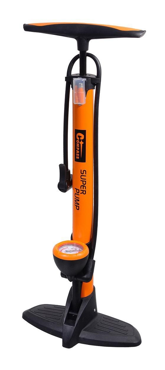 Auto-moto - Hustilka ruční 530 x 38mm Super Pump s manometrem