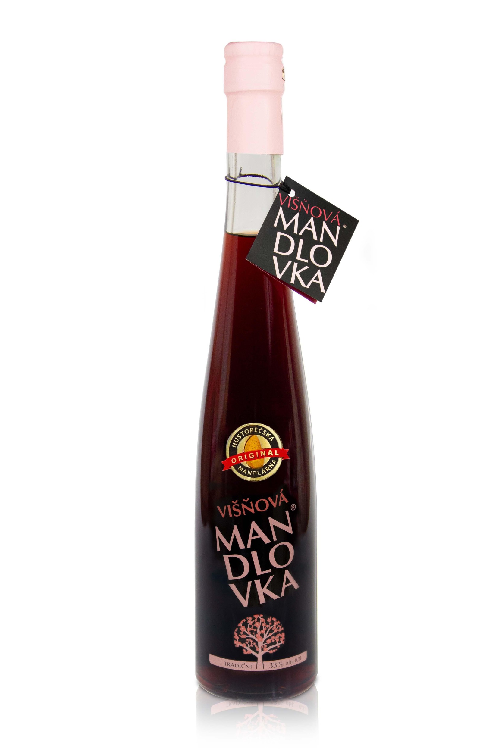 Nápoje - Hustopačská mandlová višeň 33% 0,5l