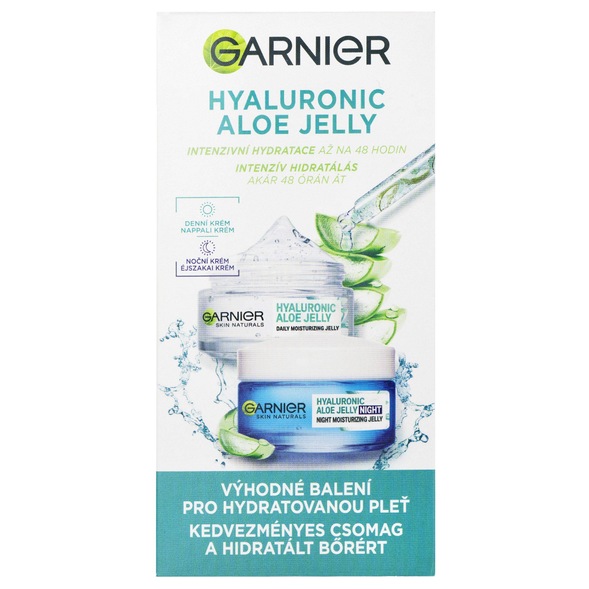 Drogerie a kosmetika - Hyaluronic Aloe Duopack denní a noční hydratační péče 2x50 ml