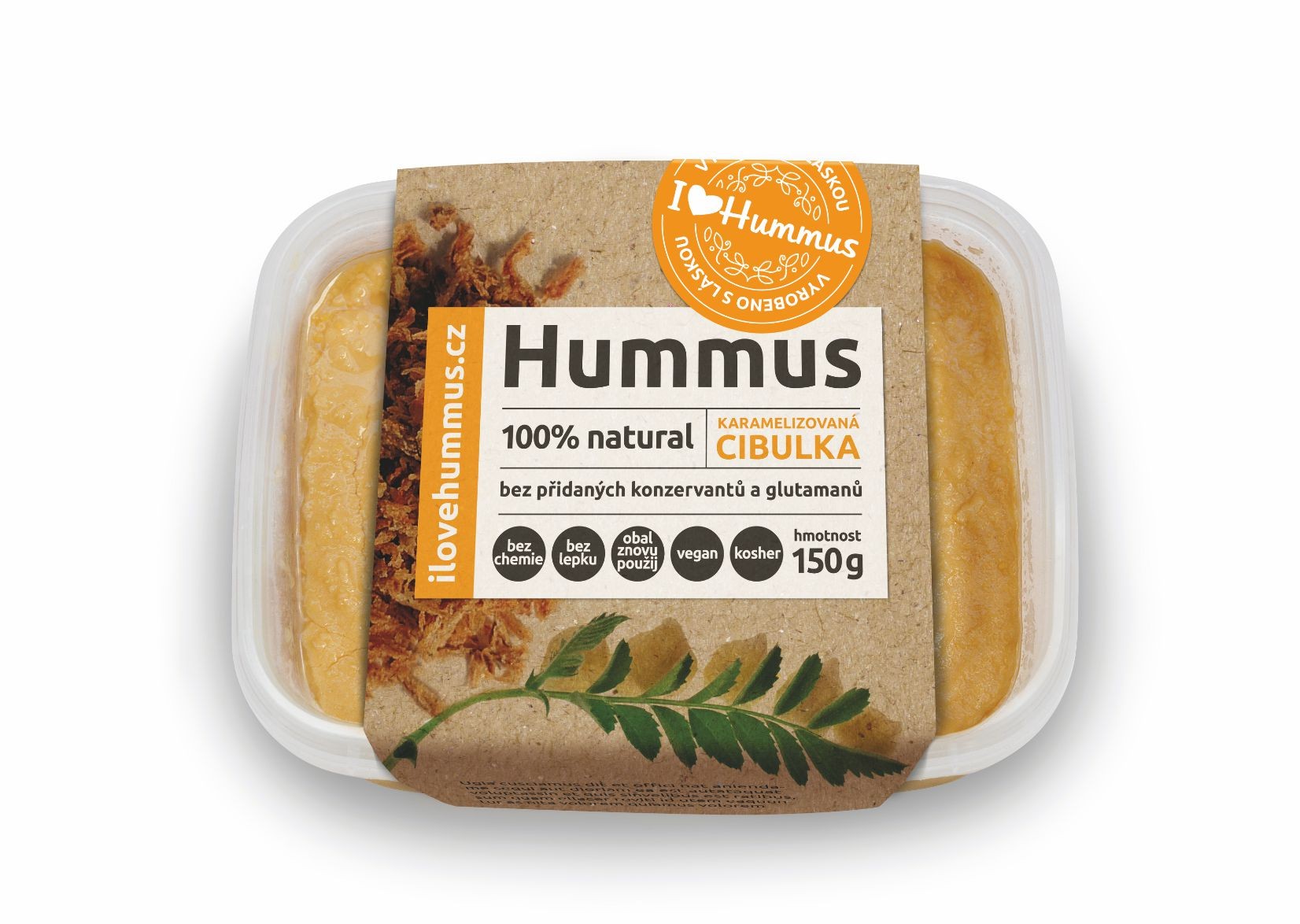 Zdravý svět - I Love Hummus Cibulka 150 g
