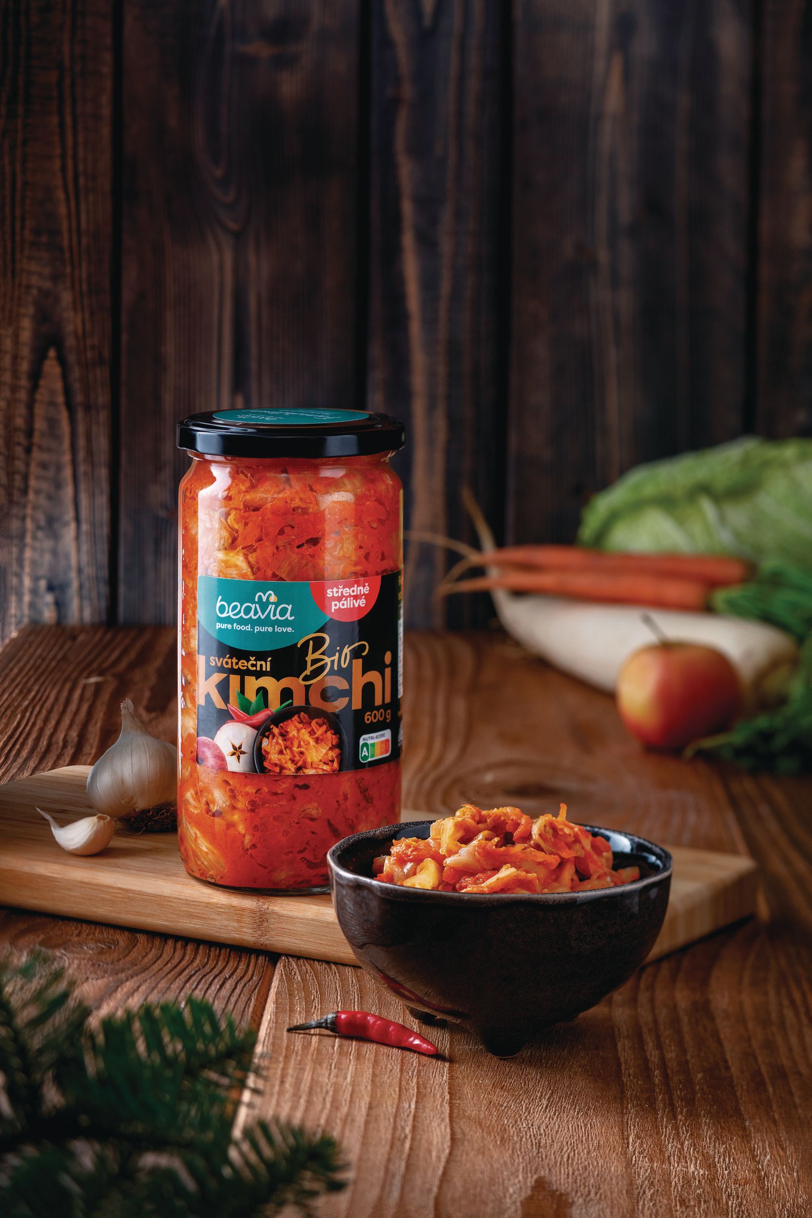 I Love Hummus Sváteční BIO kimchi 600 g-0