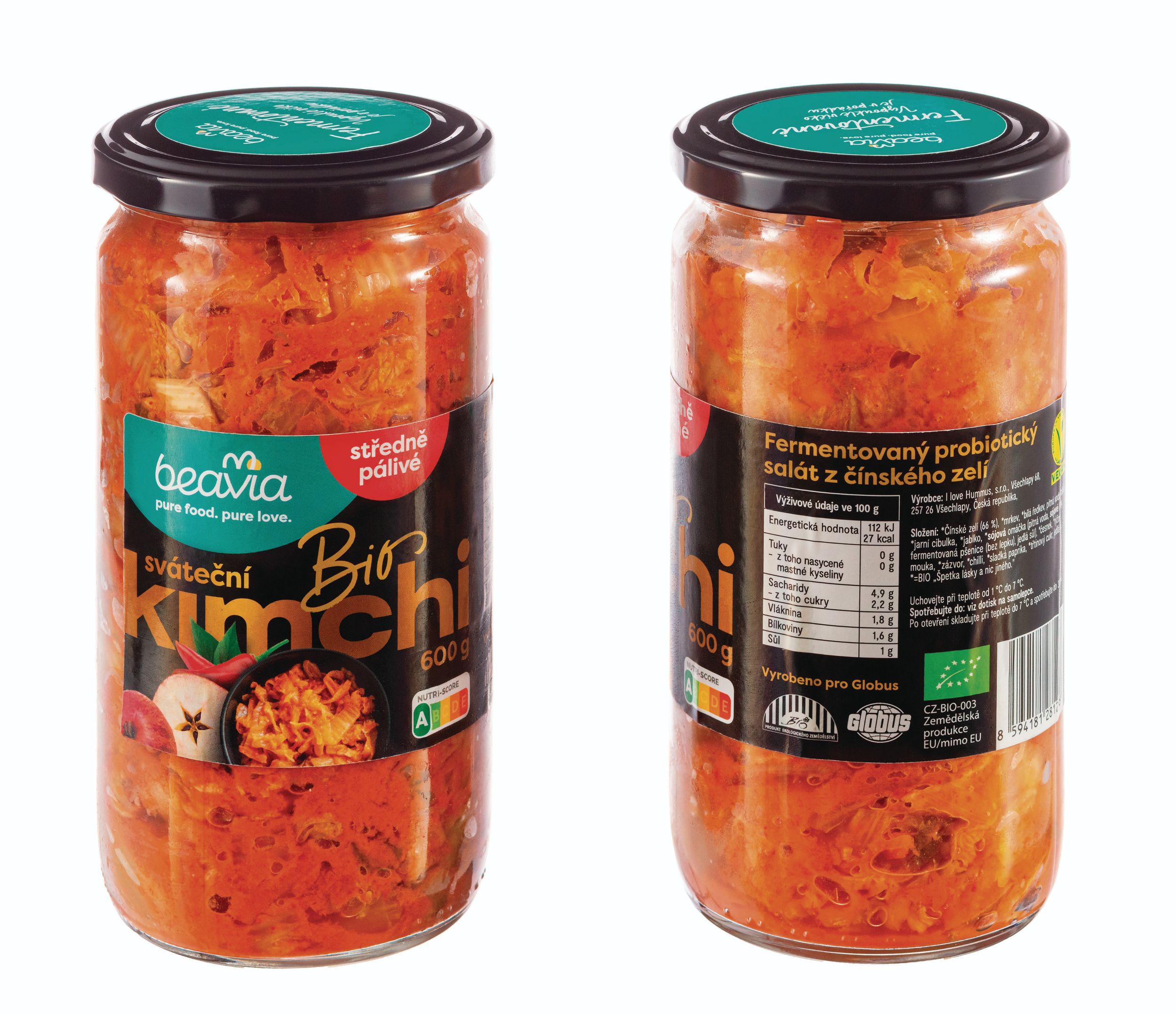 I Love Hummus Sváteční BIO kimchi 600 g-1