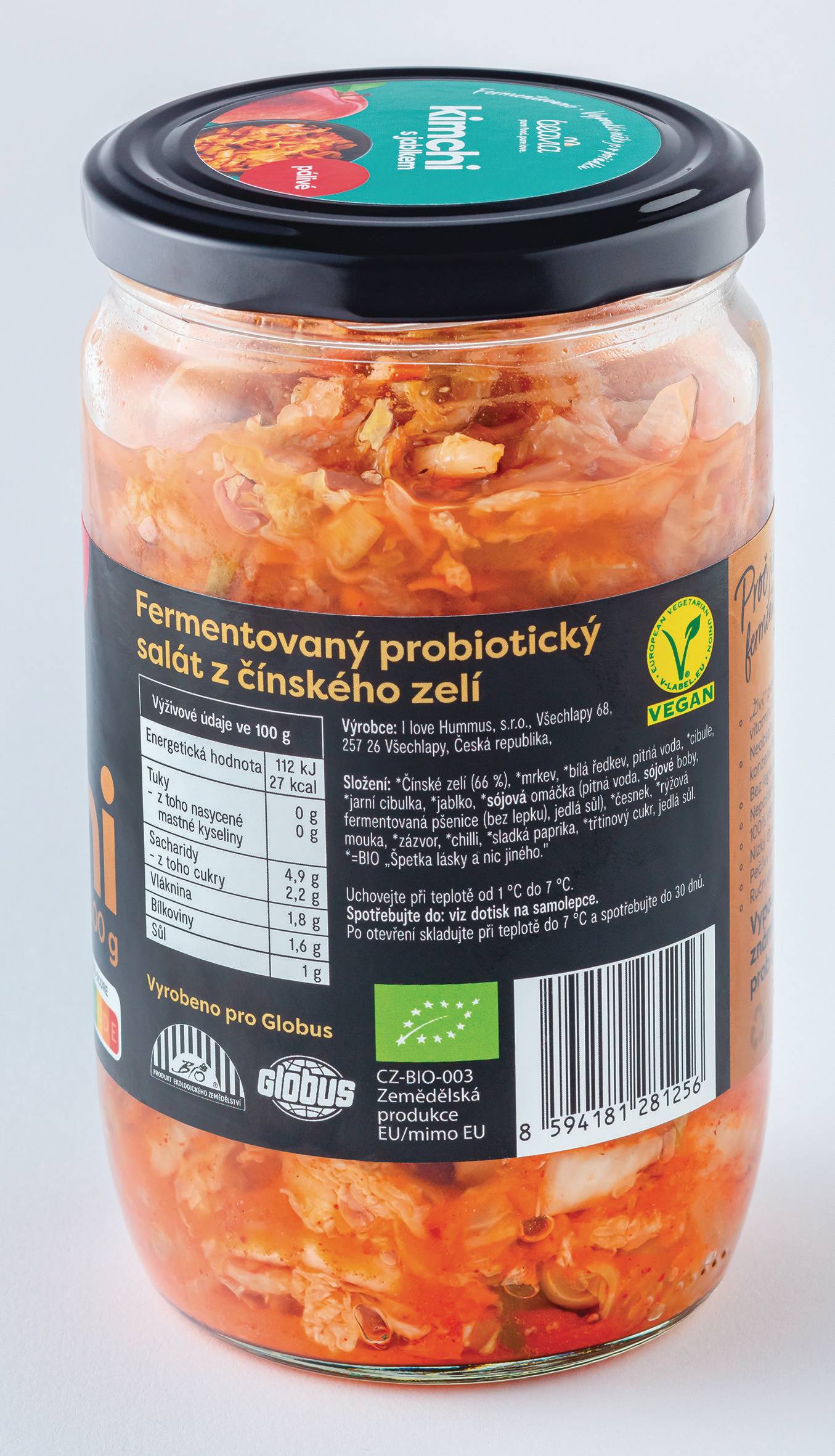 I Love Hummus Sváteční BIO kimchi 600 g-3