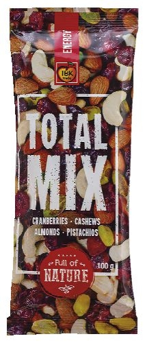 Trvanlivé potraviny - IBK Trade Energy směs Total mix slim 100g