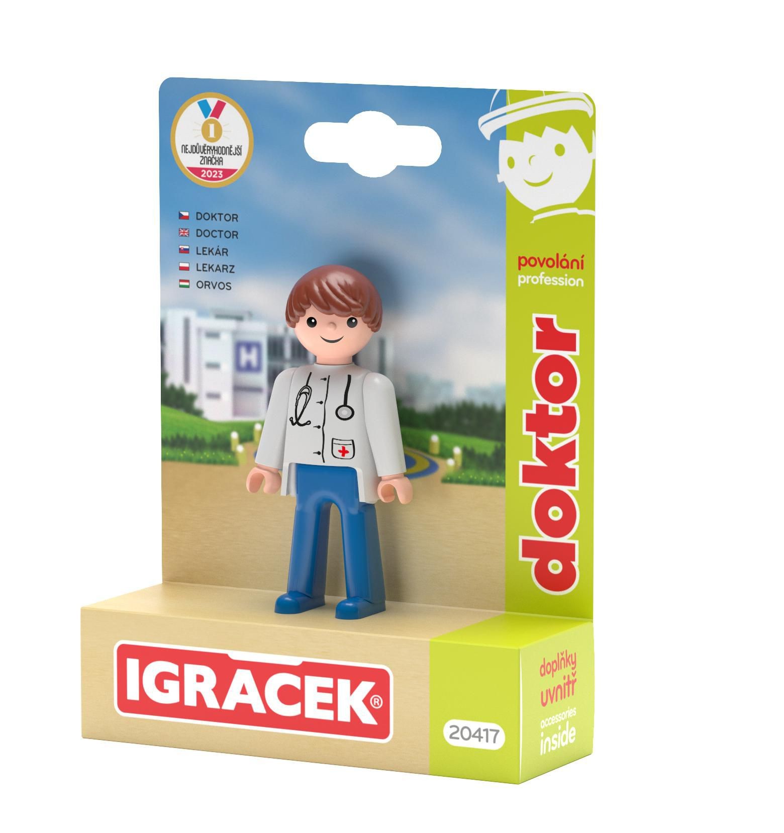 Svět dětí - Igráek Doktor - figurka s příslušenstvím