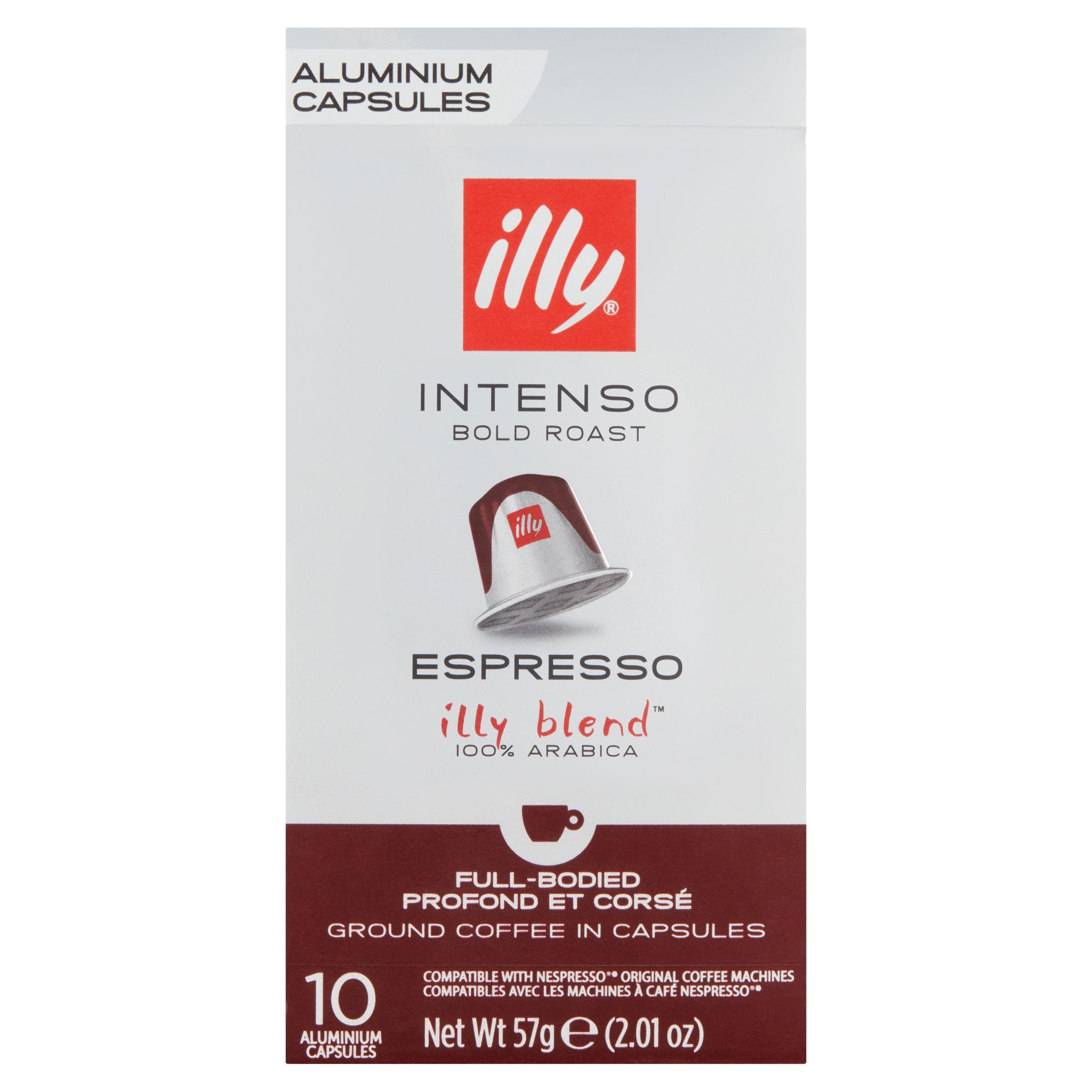 Nápoje - ILLY ESPRESSO INTENSO 57G KAP