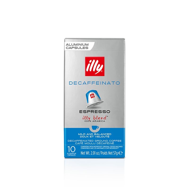 Nápoje - Illy Kapsle Espresso bez kofeinu 57g 10 ks