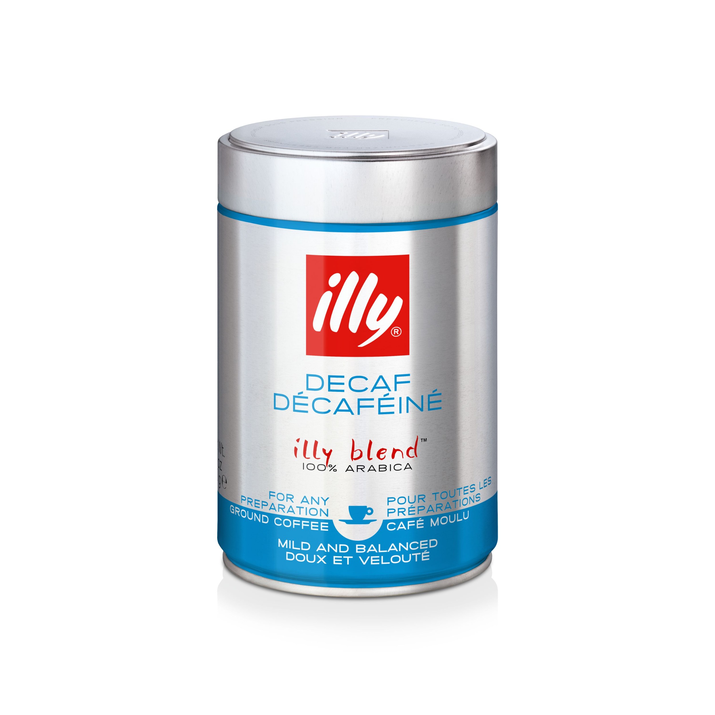 Nápoje - illy Mletá káva bez kofeinu 250 g