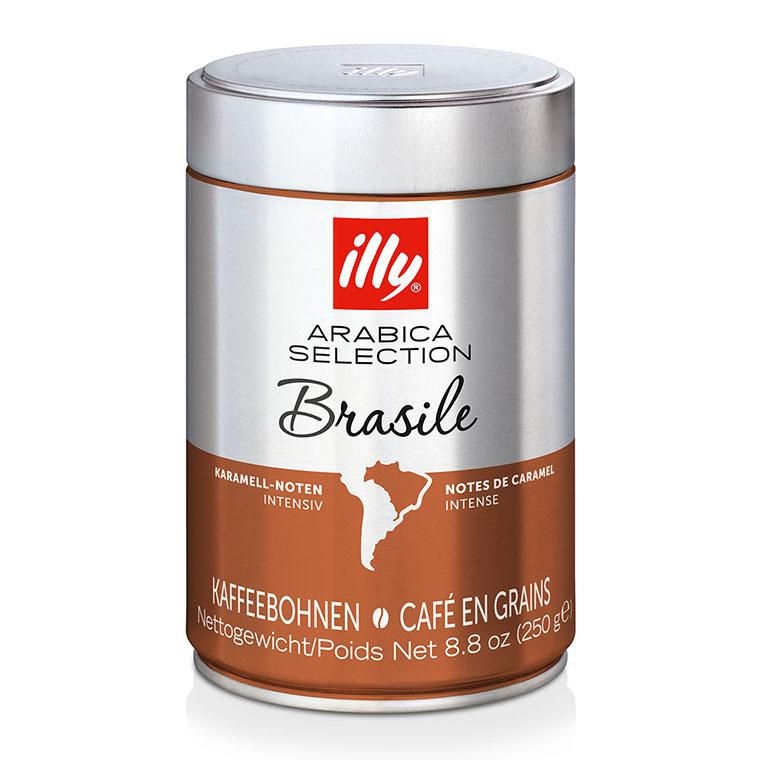 Nápoje - illy Zrnková káva BRASIL v dóze 250 g
