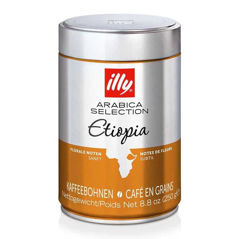 Nápoje - illy Zrnková káva Etiopia v dóze 250 g